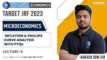 Inflation and Phillips Curve Analysis with PYQs: UGC-NET Economics 2023 | By Aakash Soni
