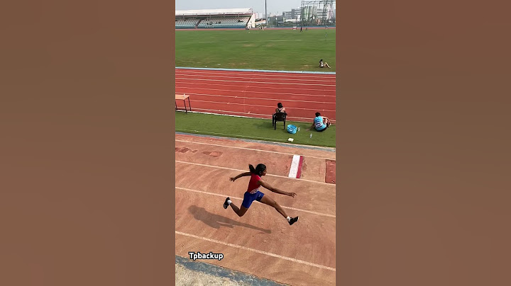 Triple Jump girls national game #trending #track #olympicsport #love #athleticstrack #trackandfield