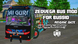 || New Upcoming Zedvega Bus Mod For Bussid || RELEASE DATE? ||