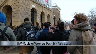 UW-Madison workers push for paid leave
