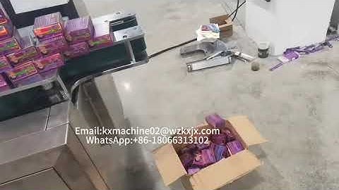 Automatic Soap Box Cartoning Packing End Load Cartoner Machine