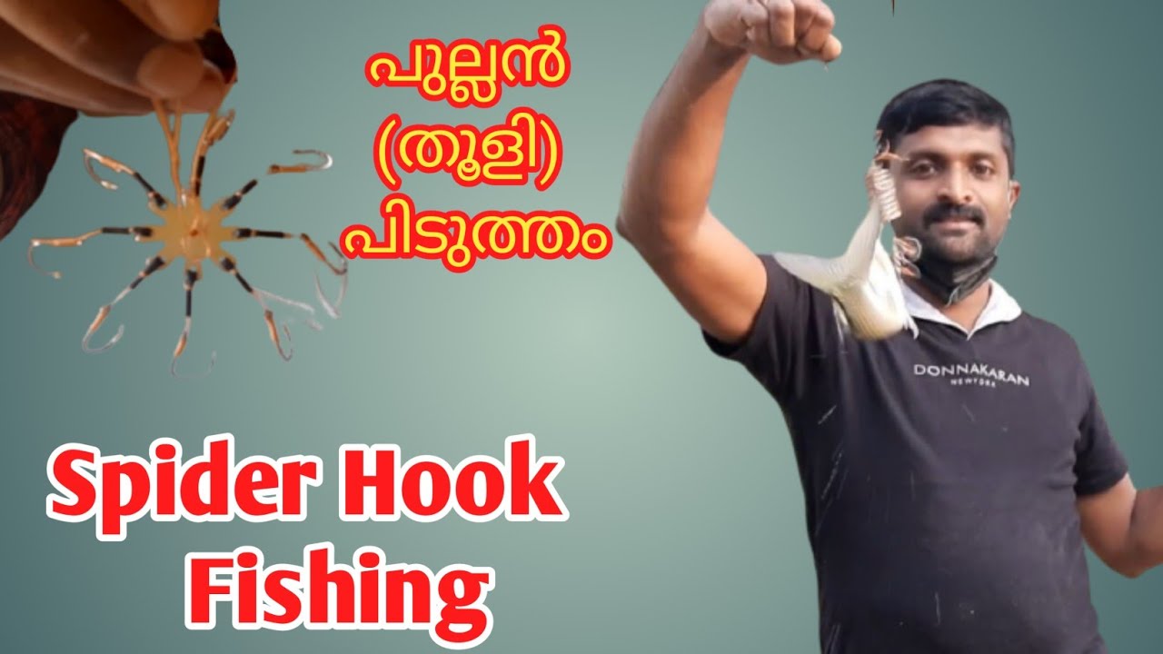 SpiderHook ‌എങ്ങനെ Spider Hook ഉപയോഗിച്ച് മീൻ പിടിക്കാം, നീരാളി  ചൂണ്ട, Octopus Hook