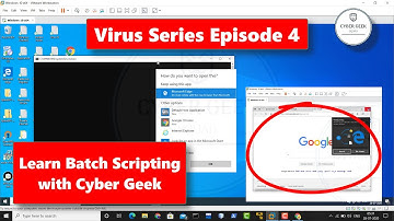 How to Execute Sites | Virus Series Episode 4 | Batch Scripting | 2020