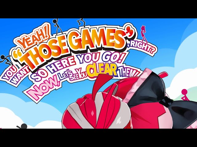 【YEAH! YOU WANT "THOSE GAMES," RIGHT? SO HERE YOU GO! NOW, LET'S SEE YOU CLEAR THEM!】 【HoloID 2nd】のサムネイル