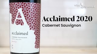 Acclaimed 2020 Cabernet Sauvignon Rutherford, Napa Valley | Wine Expressed