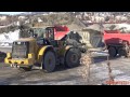 4K| CAT 972M Wheel Loader Loading Trucks