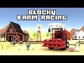 Blocky farm racing  simulator  game for android and ios