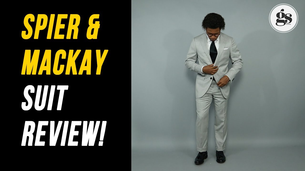 Spier  Mackay Suit Review  Slim Fit Suit In Marine Blue