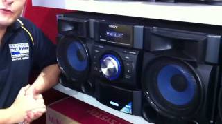 Sony Mini Hi-Fi System MHCEC909I - YouTube