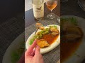 オマールの頭で作る【ソース・アメリケーヌ】,鮮魚とそら豆のポワレ #shorts