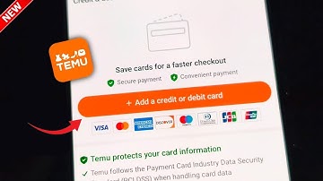 How to Add a Credit or Debit Card in TEMU App | How To Add Debit Or Credit Card On TEMU