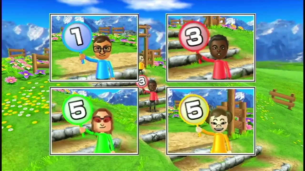 Wii Party with Custom CPU Miis: Globe Trot with Expert Miis (Carl, Maruse, and Midori)