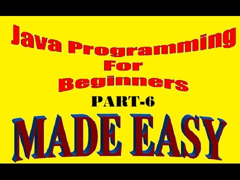 Introduction to Java Programming | Java for Beginners | Java Step by Step Tutorial 6