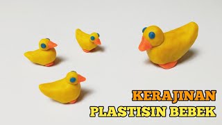 Cara Membuat Patung Bebek Dari Plastisin | Sangat Mudah | Kerajinan Tangan