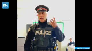 دیدار با افسر ایرانی-کانادایی پلیس تورنتو(بخش سوم)