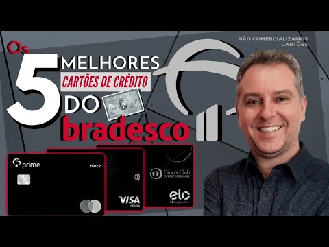 💳OS 5 MELHORES CARTÕES DE CRÉDITO DO BRADESCO ALTA RENDA.🔝Qual é o melhor?