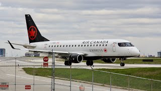 Air Canada Express Embraer ERJ-175 New Livery Departure from Toronto Pearson | to Ottawa YOW