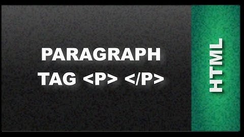 HTML Web Design Tutorials - Paragraph HTML tag Lesson 4