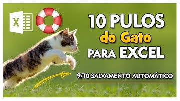 SALVAMENTO AUTOMÁTICO NO EXCEL (AUTO RECUPERAÇÃO)