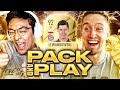 The Wheel Is Glitched?!?! FIFA 22 Lewangoalski Pack and Play with @REEV !!