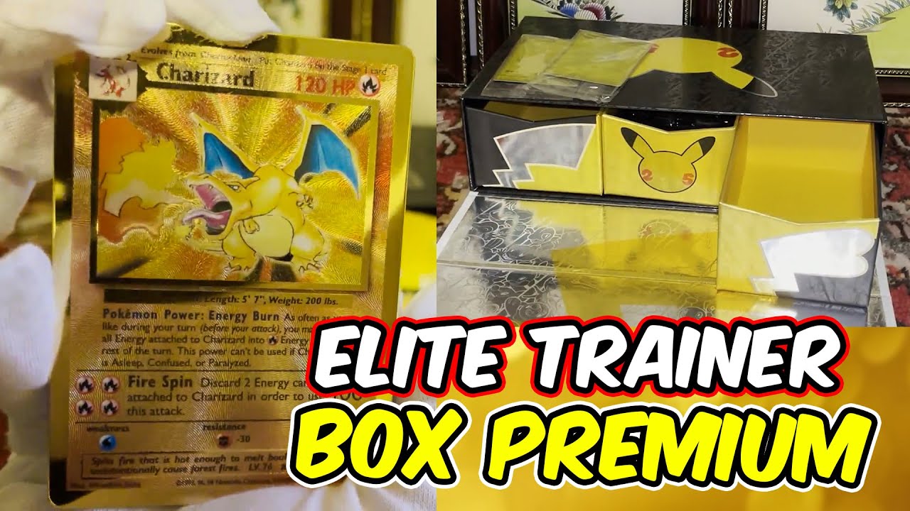 Pokémon Box Coleção Premium Celebrações - Pikachu Vmax em Promoção