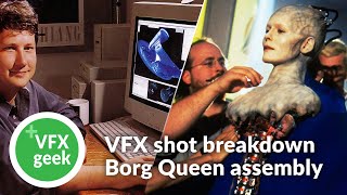 Star Trek Borg Queen assembly - VFX shot breakdown