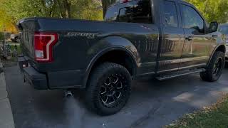 2016 F150 Coyote Longtubes catless with stock exhaust cold start