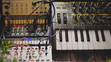 Lofi Ambient Jam | Volca Modular | Volca FM | Volca Keys | Arturia MicroBrute