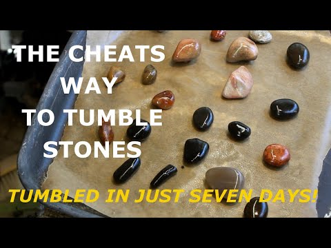 Fast Rock Tumble Cheat. Polished stones in just 7 days! 