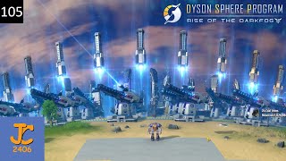 Starting A Dyson Sphere – Dyson Sphere Program “Dark Fog” Part 105