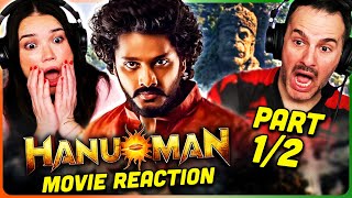 HANU-MAN Movie Reaction Part (1/2)! | Teja Sajja | Amritha Aiyer | Varalaxmi Sarathkumar