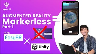 TUTORIAL DAN PENJELASAN AUGMENTED REALITY "AR" MARKERLESS MENGGUNAKAN SDK EasyAR Part1 screenshot 1