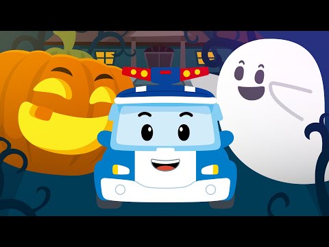 미리 즐기는 🎃할로윈🎃 <strong>데이</strong>! 할로윈 동요 <strong>모음</strong>♬│『해피 할로윈』 등 6곡│로보카폴리 인기 동요│키즈│어린이│키즈 할로윈 파티│애니메이션│로보카폴리 TV