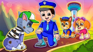 Paw Patrol Ultimate Rescue Mission: Abandoned ROCKY Come Back Home! - Happy Life Story | Rainbow 3