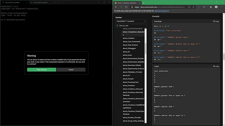 Pasting scripts into PowerShell: The wrong way and the right way