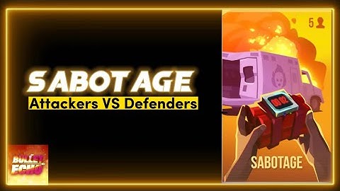 Sabotage Mode | Bullet Echo!!