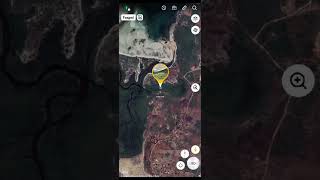 Saw a crazy cow in Earth 3D Map