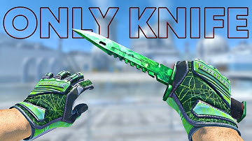 I WON ONLY with a KNIFE! • CS2 CHALLENGE