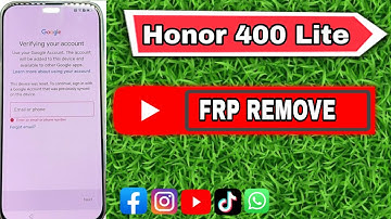 Honor 400 Lite FRP Remove | Google Account Bypass  (All Android Version)