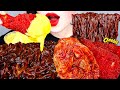 ASMR MOZZARELLA CHEETOS CHICKEN, JAJANGMYEON, KIMCHI 모짜렐라 치토스 치킨, 짜장라면, 김치 먹방 EATING SOUNDS MUKBANG