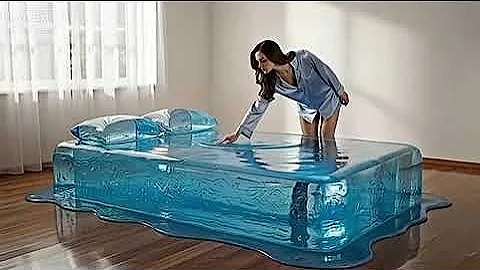 Which bed are you sleeping the hardest in? #ai #aiasmr #asmr #relaxing #satisfying