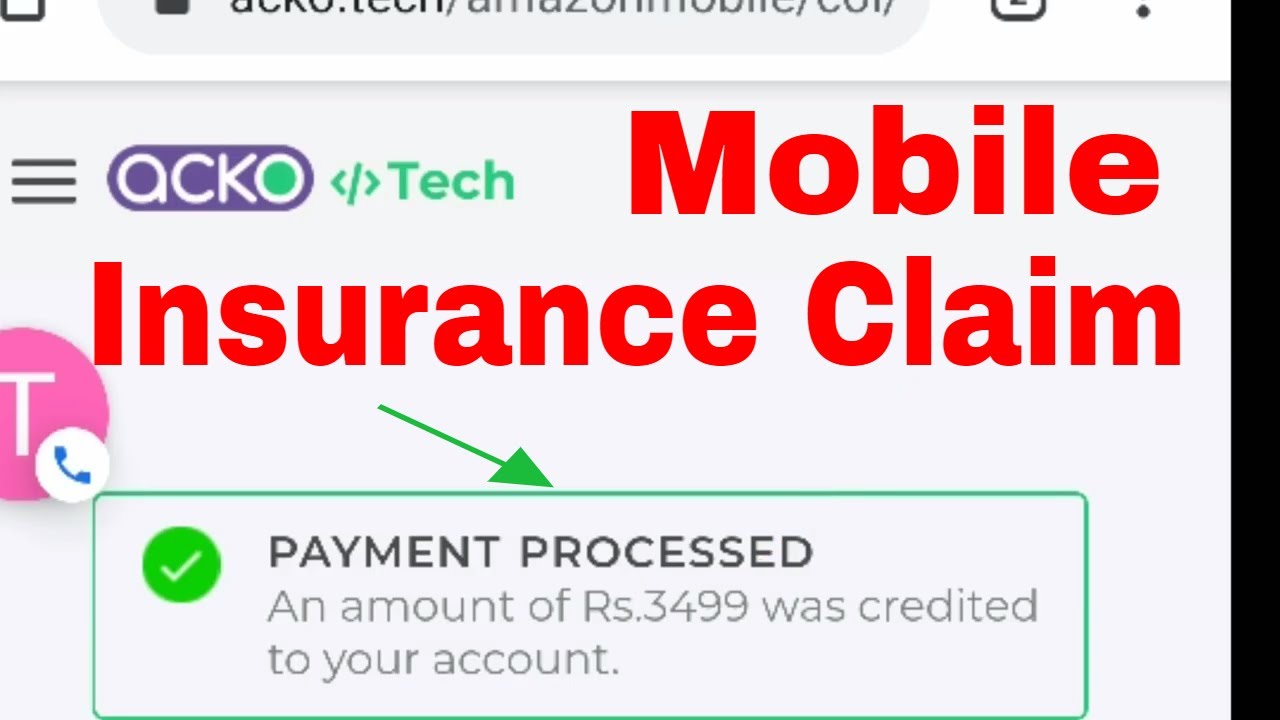 Acko Insurance Claim Mobile