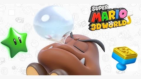 Super Mario 3D World - Plessies Plunging Falls (World 1-4)