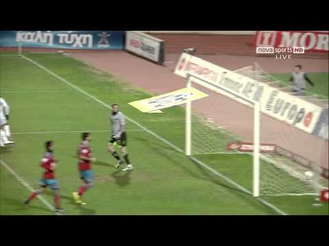 Panionios - Panathinaikos 1-1 Goals & highlights 23/1/2011