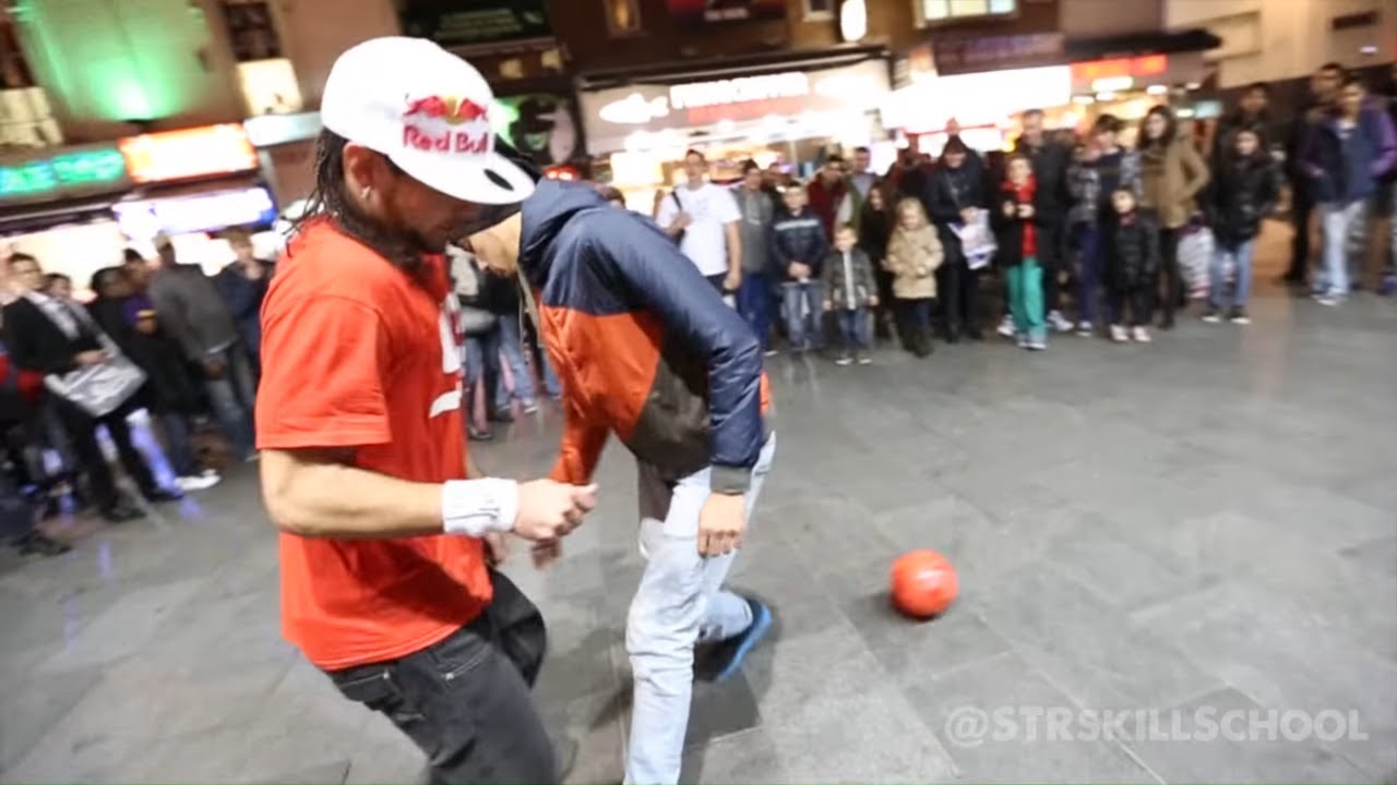 the most insane street football skills that were made in real games - crazy  skills 