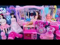 13 Minutes Satisfying with Unboxing Barbie Princess Bedroom Dress Up Toy Collection ASMR|Review Toys