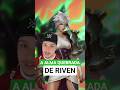 uma espada quebrada, uma alma quebrada #leagueoflegends #lore #lol #riven #riotgames #curiosidades
