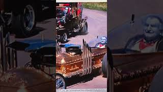The Munsters in their hot rods. Wow