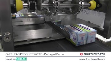 Overhead Product Sweep Using Packaged Butter - Solution Stream