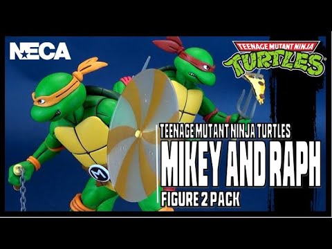 NECA Teenage Mutant Ninja Turtles Cartoon Michelangelo and Raphael | Video Review ADULT COLLECTIBLE NECA Teenage Mutant Ninja Turtles Cartoon Michelangelo and Raphael | Video Review ADULT COLLECTIBLE